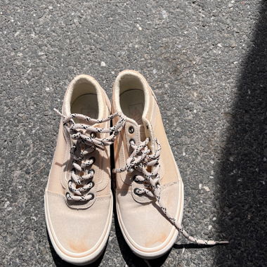 Beige Vans Sneakers