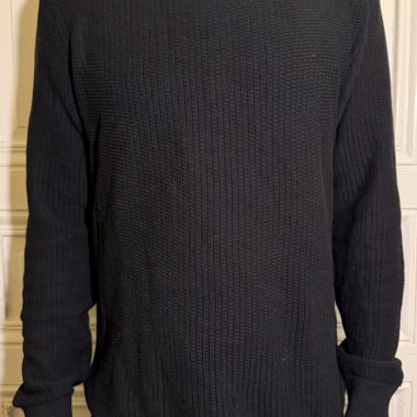 Maglione nero ARMEDANGELS in cotone bio S