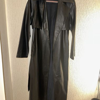 Mantel\Trench Leder