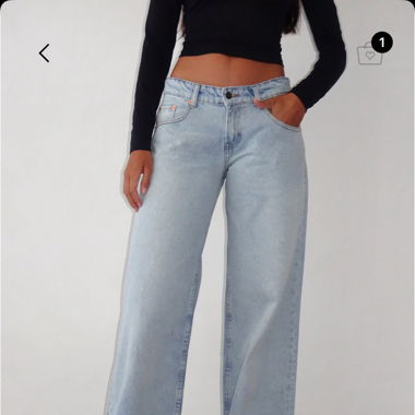 Roomy Jeans, extrem light