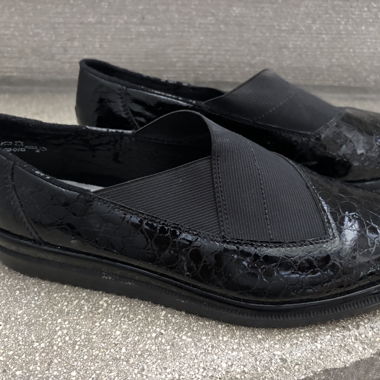 Pantofole da donna Rieker nere