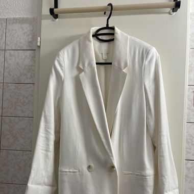 Weisser Blazer