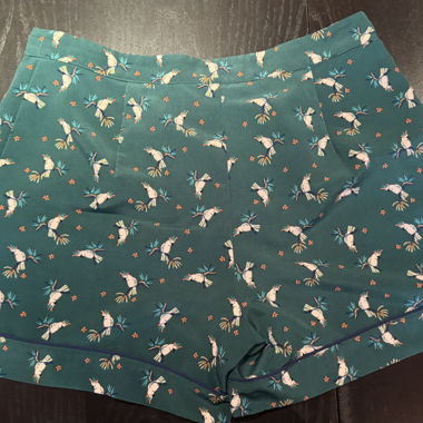 Gemusterte Shorts Gr. 38