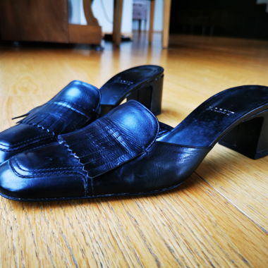 Zoccoli in pelle Bally con tacco di 5 cm