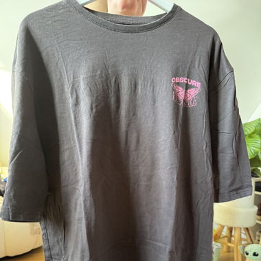 braunes oversized Shirt