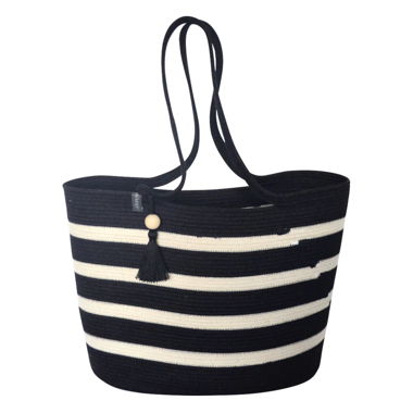 Sac de plage en coton - LIQUORICE COLLECTION