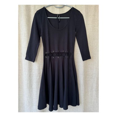 TS - Vestito nero con allacciatura - Nasty Gal