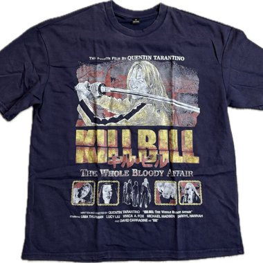Vintage Kill Bill Shirt Blue M
