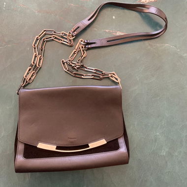 Borsa Pollini brown handbag