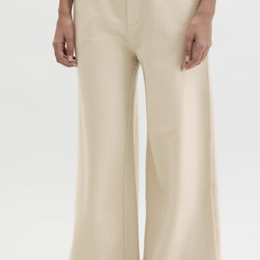 Marc O'Polo beige Wide-Leg Hose Gr. S