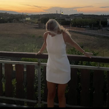 Zara Kleid weiss