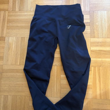 Legging de sport bleu marine 