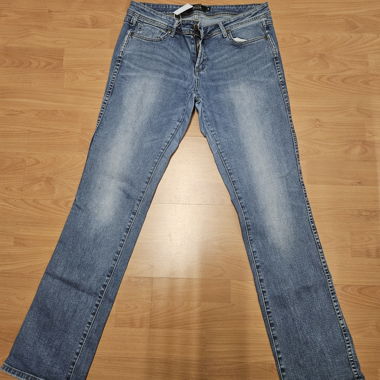 Jeans diritto blu chiaro