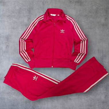 Tuta Adidas Firebird Rosa Vintage XS