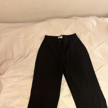 Schwarze Anzugshose