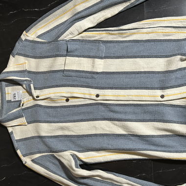 Camicia a righe ZARA Relaxed Fit S