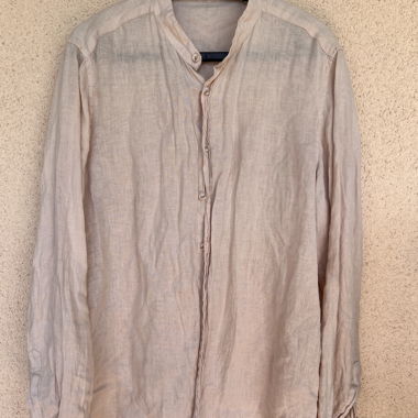 Beige Linen Shirt