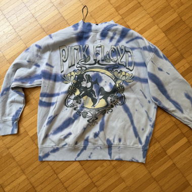 Felpa Tie-Dye Pink Floyd
