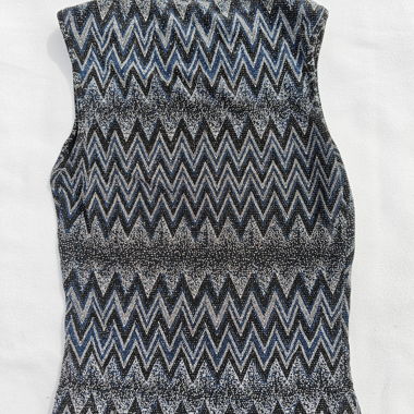Zebra Sleeveless Top