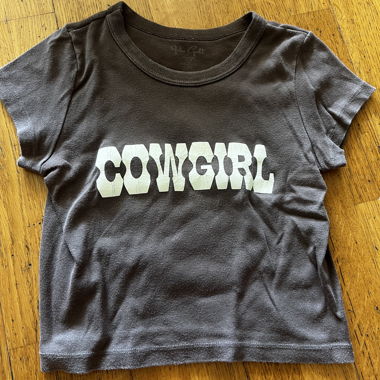 T-shirt de cow-girl