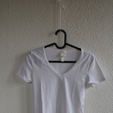 T-Shirt weiss (Marke: H&M)