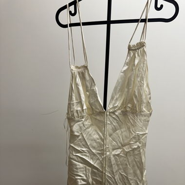 Satin Mini-Kleid – Grösse XS
