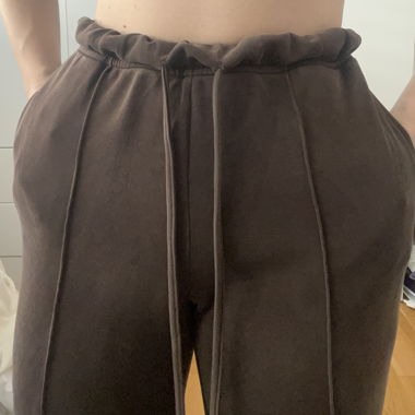 Pantalon de survetement marron
