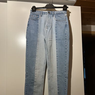 Two colored jeans