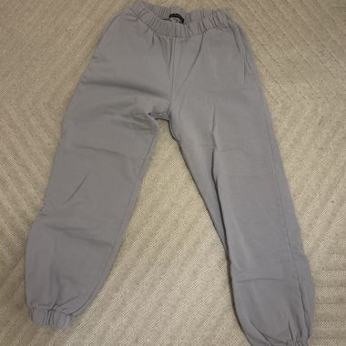 Pantaloni da jogging grigio chiaro