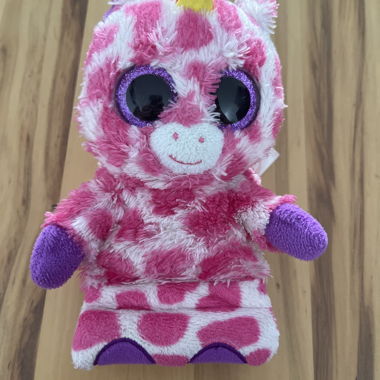 Petite peluche licorne/girafe et singe