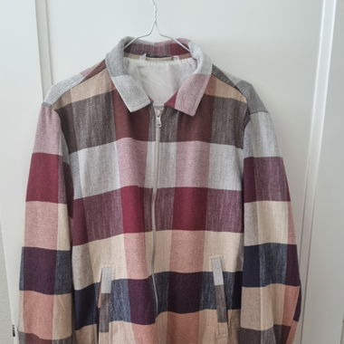 Zara checked jacket / size L