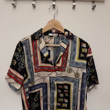 T-shirt chemise Mango