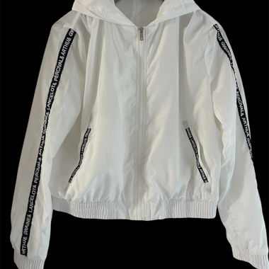 White Hooded Jacket