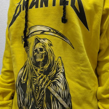 Gelbes Reaper-Sweat oversized