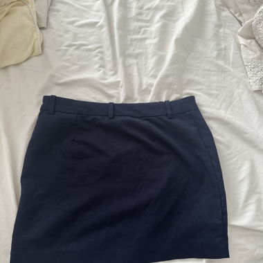 Blue skirt