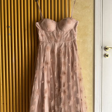 C&A Pink Tulle Ballgown Gr. 44