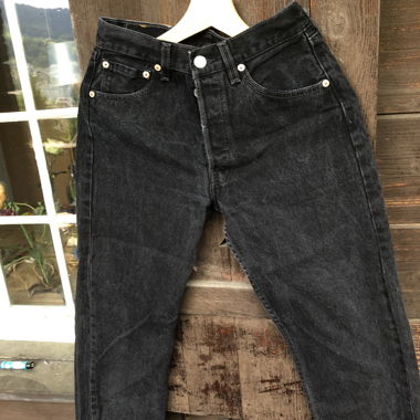 Levi's 501 Black Jeans W28 L32