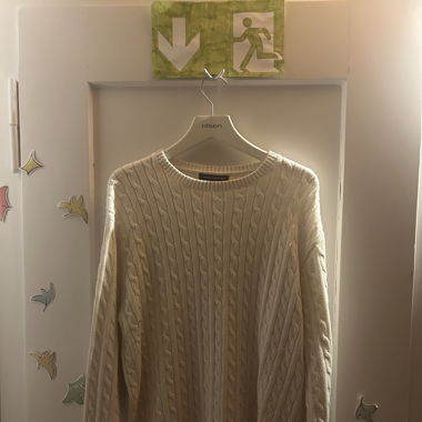 Brandy Melville cableknit sweater