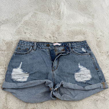 Blue Demin Hotpants 
