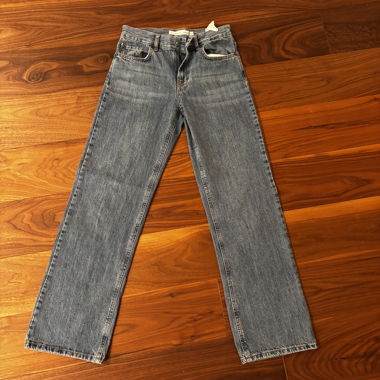 Jeans à coupe droite - sobre