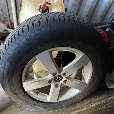 Auto reifen mit felgen