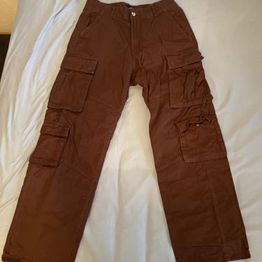 Pantalon cargo brun