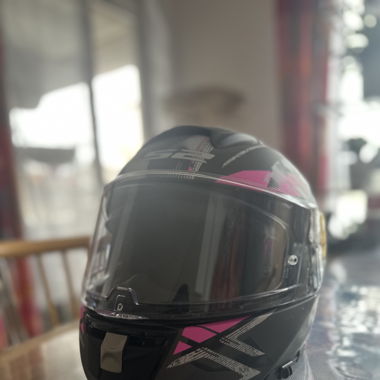 Casque moto Rose