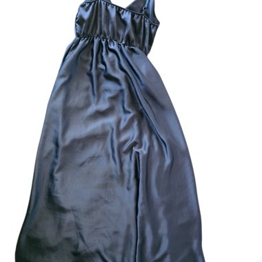 Blaues Abendkleid