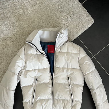 Doudoune blanche Zara Man taille M taille 38