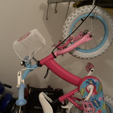 Kinderfahrrad rosa/blau
