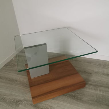 Glas Beistelltisch