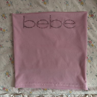 2000s bebe tube top y2k 