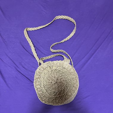 Beige Sommer-Strandtasche