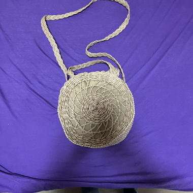 Beige Sommer-Strandtasche